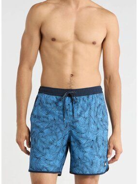 Quiksilver Tackle Volley Swim Shorts in Total Eclipse